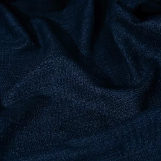 ARDESTO Curtain 150х270cm, linen look, 100% polyester, dark blue