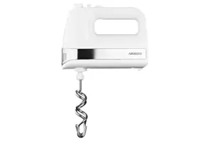 ARDESTO hand mixer with a bowl, 500W, nozzles-4 beaters, bowl-plastic, 3.2L, turbo mode, white