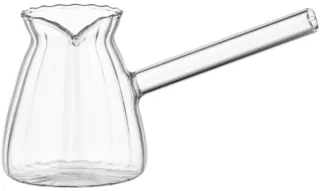 ARDESTO Coffee pot Iceberg, 350ml, borosilicate glass, transparent