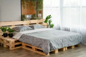 ARDESTO КПБ 1.5сп Gloria, підковдра 160х220см, простирадло 160х220см, наволочки (2) 50х70см, 100% бавовна, сатин, гілочки сірий