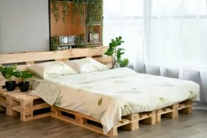 ARDESTO КПБ 1.5сп Gloria, підковдра 160х220см, простирадло 160х220см, наволочки (2) 50х70см, 100% бавовна, сатин, листя зелений