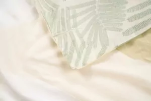 ARDESTO КПБ 2.0сп Gloria, підковдра 200х220см, простирадло 230х240см, наволочки (2) 50х70см, 100% бавовна, сатин, листя зелений