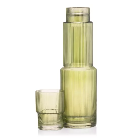 ARDESTO Low glasses set, 200ml, 2pcs, glass, green