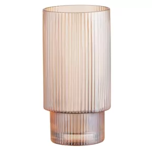 ARDESTO Long glasses set, 380ml, 2pcs, glass, golden