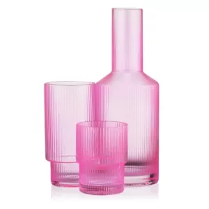 ARDESTO Long glasses set, 380ml, 2pcs, glass, pink