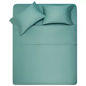 ARDESTO КПБ 1.5сп Mix&Match, підковдра 160х220см, простирадло 180×240см, наволочки (2) 50х70см, 100% бавовна, сатин, зелений