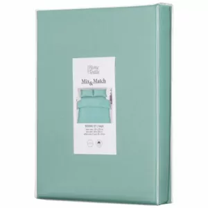ARDESTO КПБ 1.5сп Mix&Match, підковдра 160х220см, простирадло 180×240см, наволочки (2) 50х70см, 100% бавовна, сатин, зелений