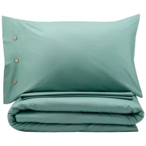 ARDESTO КПБ 1.5сп Mix&Match, підковдра 160х220см, простирадло 180×240см, наволочки (2) 50х70см, 100% бавовна, сатин, зелений