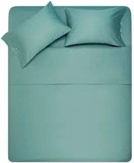 ARDESTO КПБ 1.5сп Mix&Match, підковдра 160х220см, простирадло 180×240см, наволочки (2) 50х70см, 100% бавовна, сатин, зелений