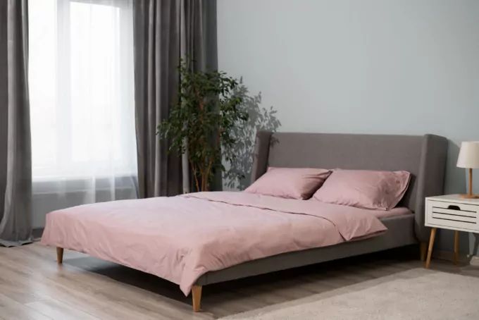 ARDESTO КПБ 1.5сп Mix&Match, підковдра 160х220см, простирадло 180х240см, наволочки (2) 50х70см, 100% бавовна, сатин, рожевий світлий