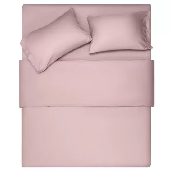 ARDESTO КПБ 1.5сп Mix&Match, підковдра 160х220см, простирадло 180х240см, наволочки (2) 50х70см, 100% бавовна, сатин, рожевий світлий