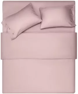 ARDESTO КПБ 1.5сп Mix&Match, підковдра 160х220см, простирадло 180х240см, наволочки (2) 50х70см, 100% бавовна, сатин, рожевий світлий