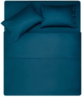 ARDESTO КПБ 1.5сп Mix&Match, пододеяльник 160х220см, простынь 180х240см, наволочки (2) 50х70см, 100% хлопок, сатин, синий
