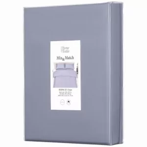 ARDESTO КПБ 1.5сп Mix&Match, пододеяльник 160х220см, простынь 180х240см, наволочки (2) 50х70см, 100% хлопок, сатин, серый светлый