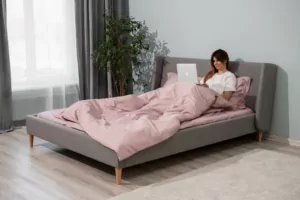 ARDESTO КПБ 2.0сп Mix&Match, підковдра 200х220см, простирадло 240х260см, наволочки (2) 50х70см, 100% бавовна, сатин, рожевий світлий