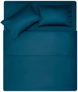 ARDESTO КПБ 2.0сп Mix&Match, пододеяльник 200х220см, простынь 240х260см, наволочки (2) 50х70см, 100% хлопок, сатин, синий
