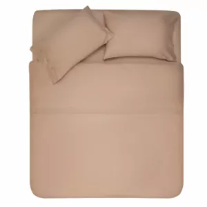 ARDESTO КПБ 2.0сп Mix&Match, пододеяльник 200х220см, простынь 240х260см, наволочки (2) 50х70см, 100% хлопок, сатин, бежевый