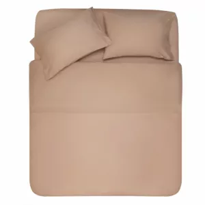 ARDESTO КПБ 2.0сп Mix&Match, пододеяльник 200х220см, простынь 240х260см, наволочки (2) 50х70см, 100% хлопок, сатин, бежевый