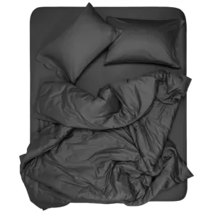 ARDESTO КПБ 2.0сп Mix&Match Premium, пододеяльник 200х220см, простынь 240х260см, наволочки (2) 50х70см, 100% хлопок, сатин, серый