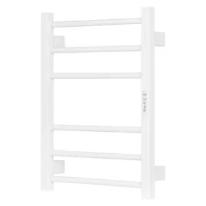 ARDESTO Рушникосушка електрична Square-TR K, 570х430х80мм, таймер-регулятор, сталь, білий матовий