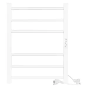 ARDESTO Рушникосушка електрична Square-TR K, 570х430х80мм, таймер-регулятор, сталь, білий матовий