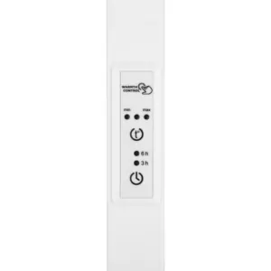 ARDESTO Рушникосушка електрична Square-TR K, 570х430х80мм, таймер-регулятор, сталь, білий матовий