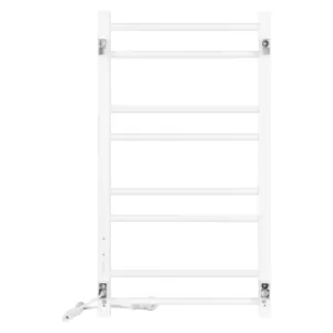 ARDESTO Полотенцесушитель электрический Square-TR K, 770×430х80мм, таймер-регулятор, сталь, белый матовый