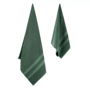 ARDESTO Набір рушників махрових Splendid 50х90см, 70х140см, 2шт, 100% бавовна, зелений