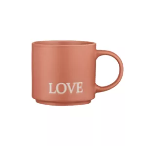 ARDESTO Чашка Love, 420мл, кераміка, помаранчевий