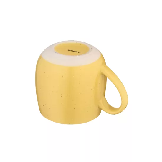 ARDESTO Mug Alcor, 450ml, ceramic, yellow