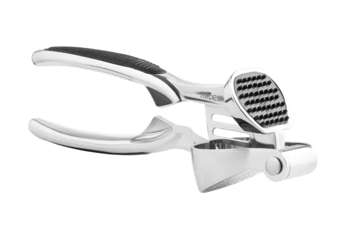ARDESTO Garlic Press Black Mars, 17cm, zinc alloy, plastic, black