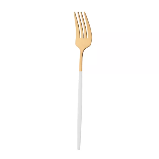 ARDESTO Cutlery set Gemini Lecco, 4pcs, stainless steel, golden-white