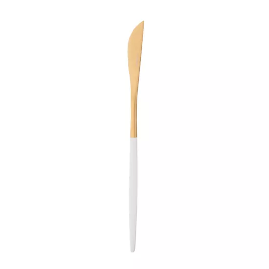 ARDESTO Cutlery set Gemini Lecco, 4pcs, stainless steel, golden-white