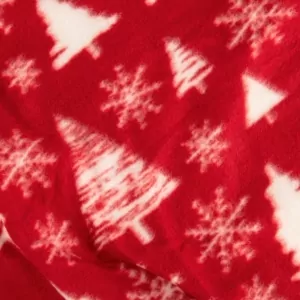 ARDESTO Плед Fleece 130×160см, 100% полиэстер, заснеженные елки