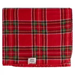 ARDESTO Fleece blanket 130x160cm, 100% polyester, classic tartan