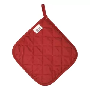 ARDESTO Прихватка Happy Holidays 20х20см, 90% полиэстер, 10% хлопок, красный