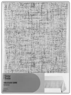 ARDESTO Tablecloth Shine 120х140cm, 100% polyester, silver