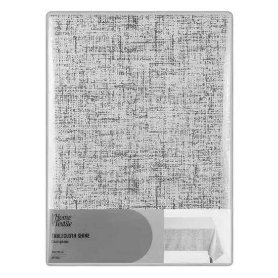 ARDESTO Tablecloth Shine 140х180cm, 100% polyester, silver