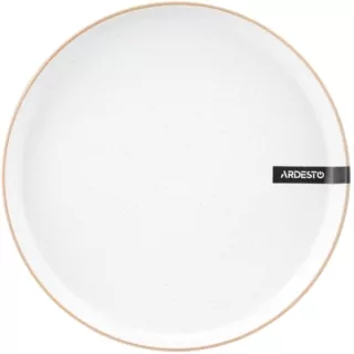 ARDESTO Dinner plate Apulia, 26.6cm, ceramic, white