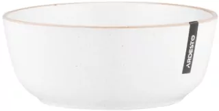 ARDESTO Bowl Apulia, 720ml, 16.2cm, ceramic, white