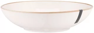 ARDESTO Soup plate Apulia, 820ml, 20.8cm, ceramic, creamy