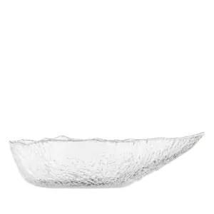 ARDESTO Bowl Leaf, 21.5cm, glass, transparent