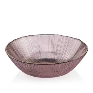 ARDESTO Салатник Mallow, 20см, стекло, розовый