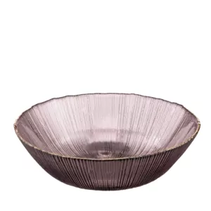 ARDESTO Салатник Mallow, 20см, стекло, розовый