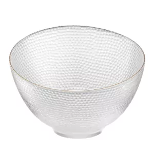 ARDESTO Bowl Commelina, 18cm, glass, transparent