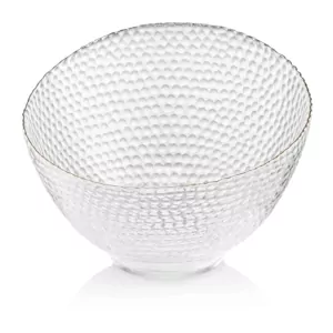 ARDESTO Bowl Commelina, 18cm, glass, transparent