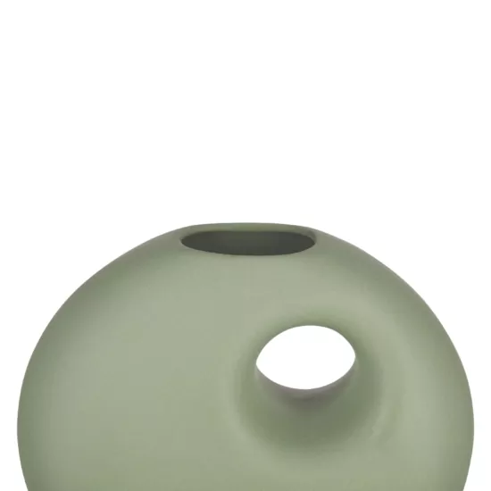 ARDESTO Vase Capri, 14х12cm, porcelain, green