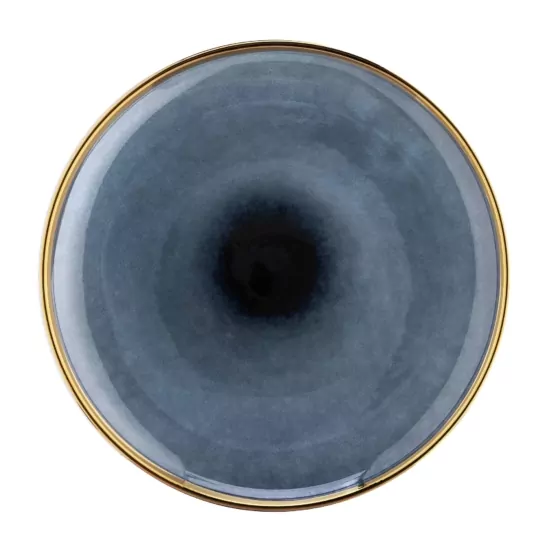 ARDESTO Dinner plate Andria, 25.7cm, ceramics, blue-gray