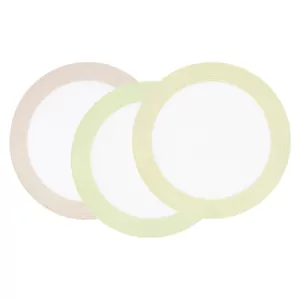 ARDESTO Serving mat, 30х45cm, PP, oval, white-beige