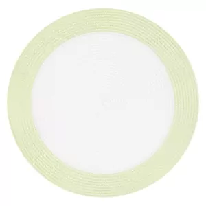 ARDESTO Serving mat, 30х45cm, PP, oval, white-green